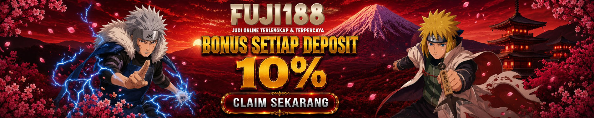 BONUS SETIAP DEPOSIT 10% FUJI188